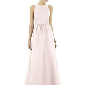 Alfred Sung Bridesmaid Dress D707 Blush Size
